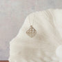 Diamond Art Deco Silver Necklace