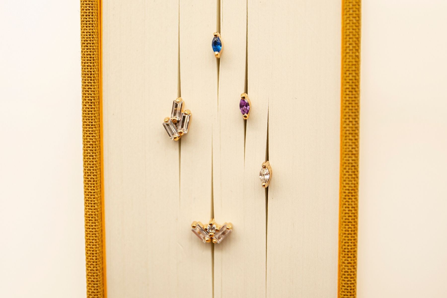 labret earring collection