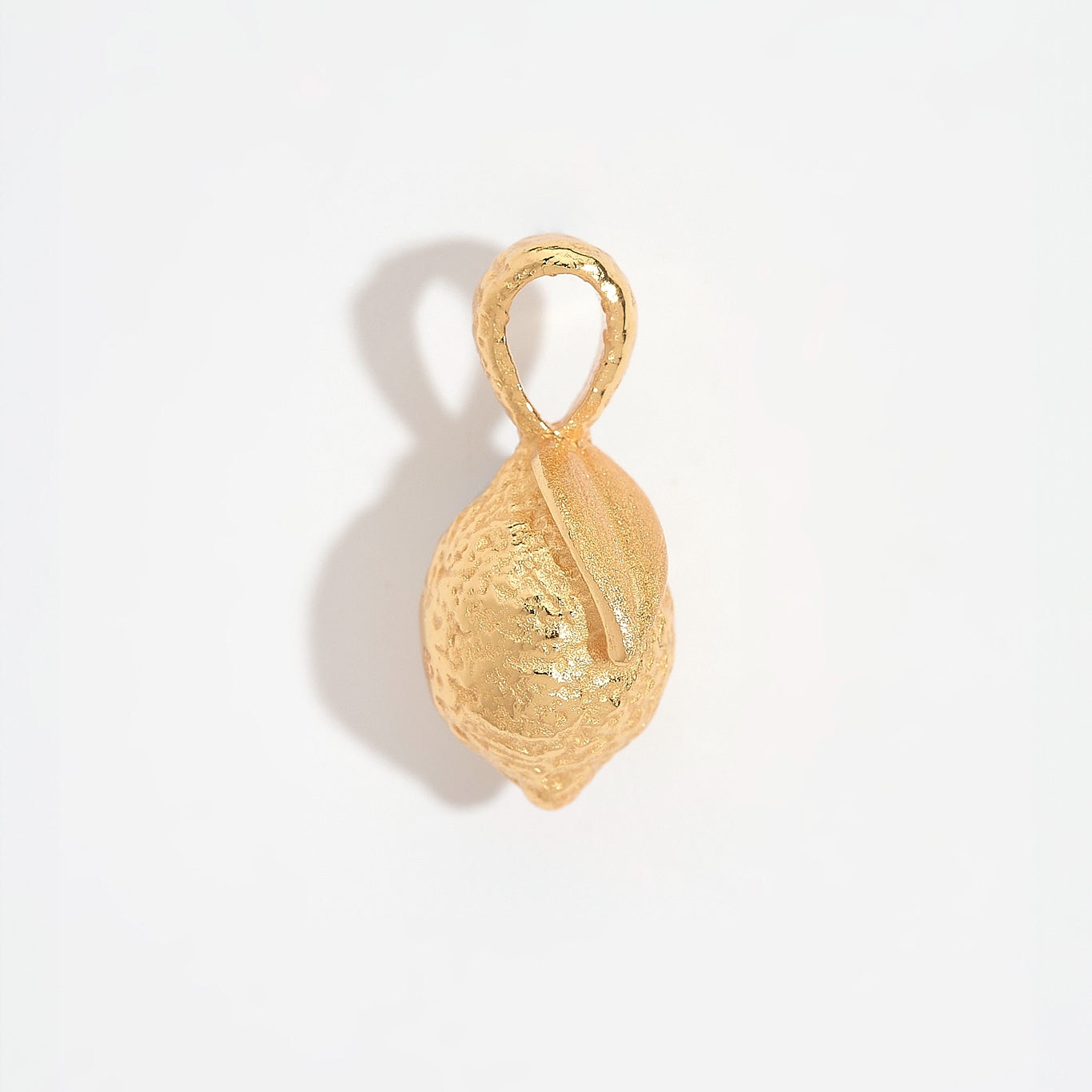 Lemon Gold Charm Pendant