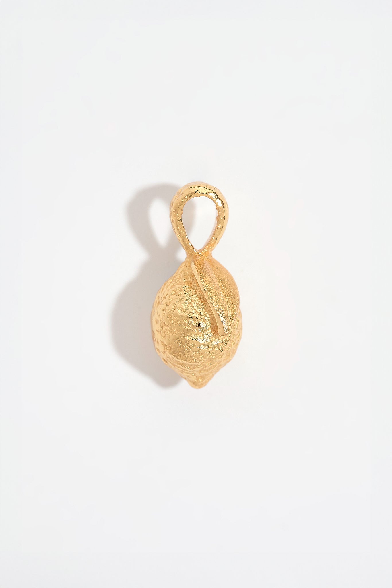 Lemon Gold Charm Pendant