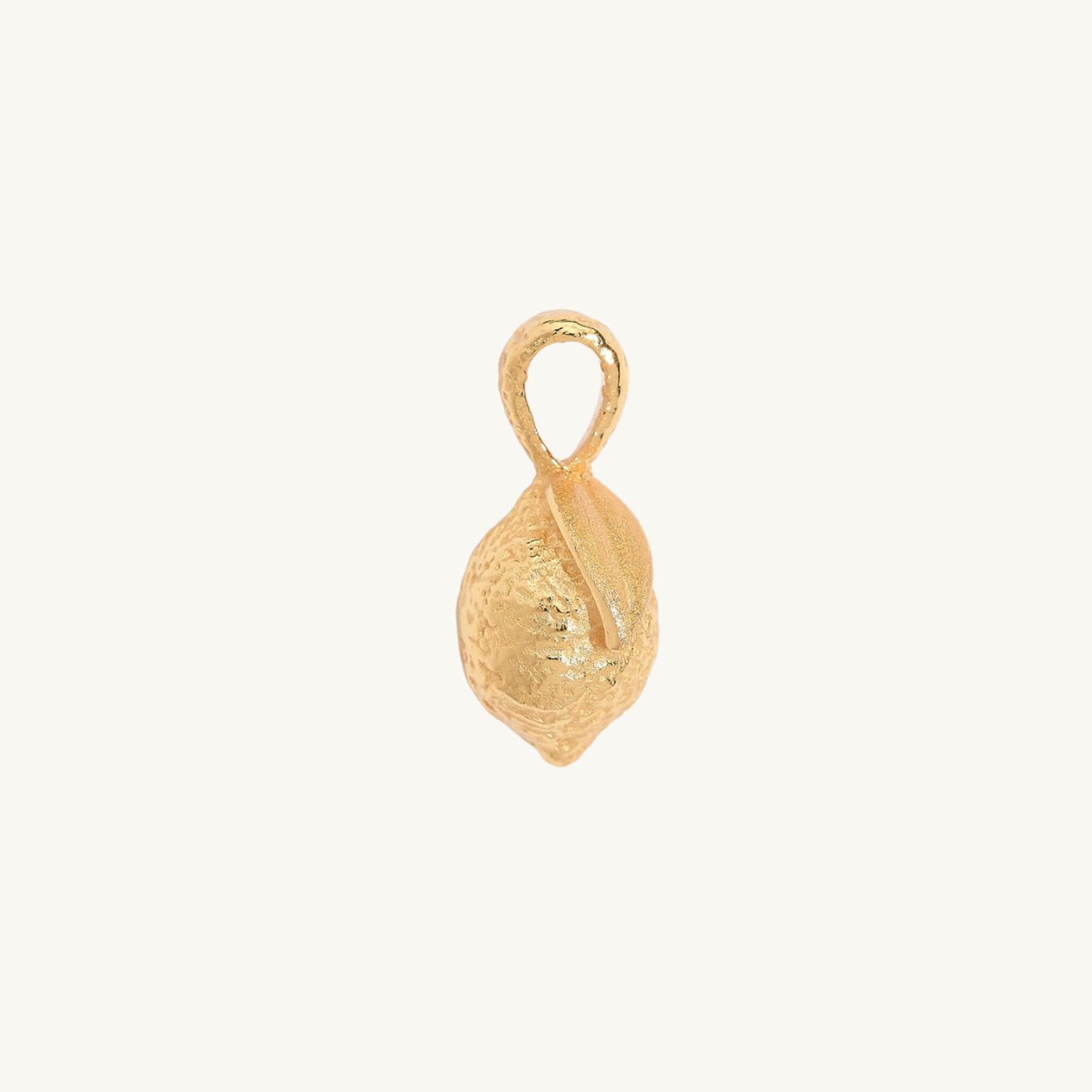 Lemon Gold Charm Pendant