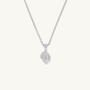 Lemon Silver Charm Necklace