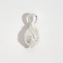 Lemon Silver Charm Pendant