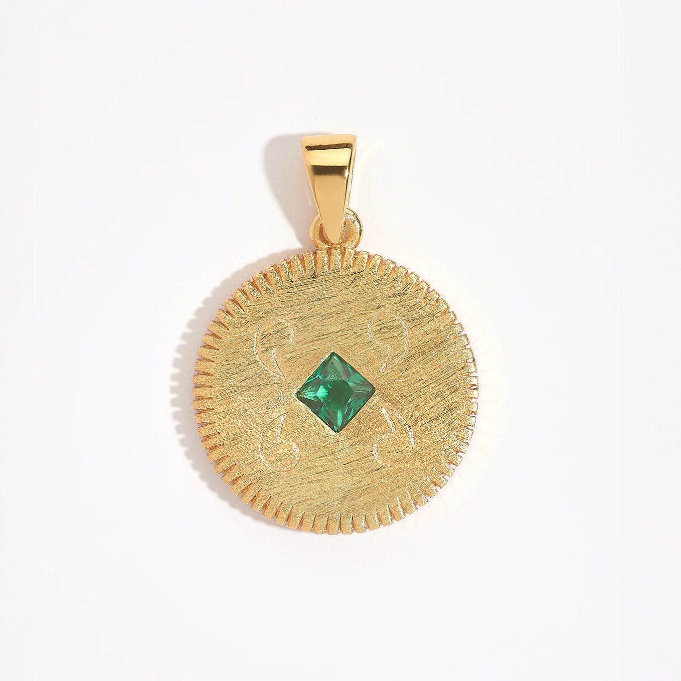 Lovespoon Gold Charm Pendant