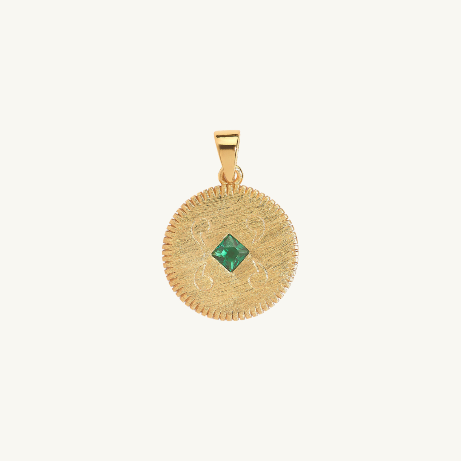 Lovespoon Gold Charm Pendant