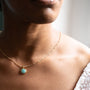 model-wears-18-gold-vermeil-amazonite-disc-necklace-claire-hill-designs-close-up
