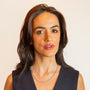 model wears chunky figaro chain necklace silver 