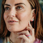 Enamel Ring Colour Collection, Pink, Lavender and Turquoise 