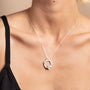 model-wears-silver-and-aquamarine-large-eternity-branch-birthstone-necklace-claire-hill-designs