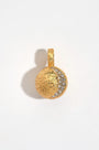 Gold Moon Charm Pendant