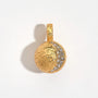 Gold Moon Charm Pendant