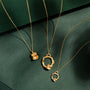 Moonstone Gold Vermeil Necklace Collection