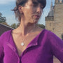 "Brave" Shorthand Silver Coin Necklace
