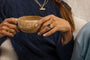 Difficult Woman Onyx Gold Ring