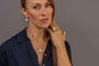 model wears Rebel Silver Signet Ring