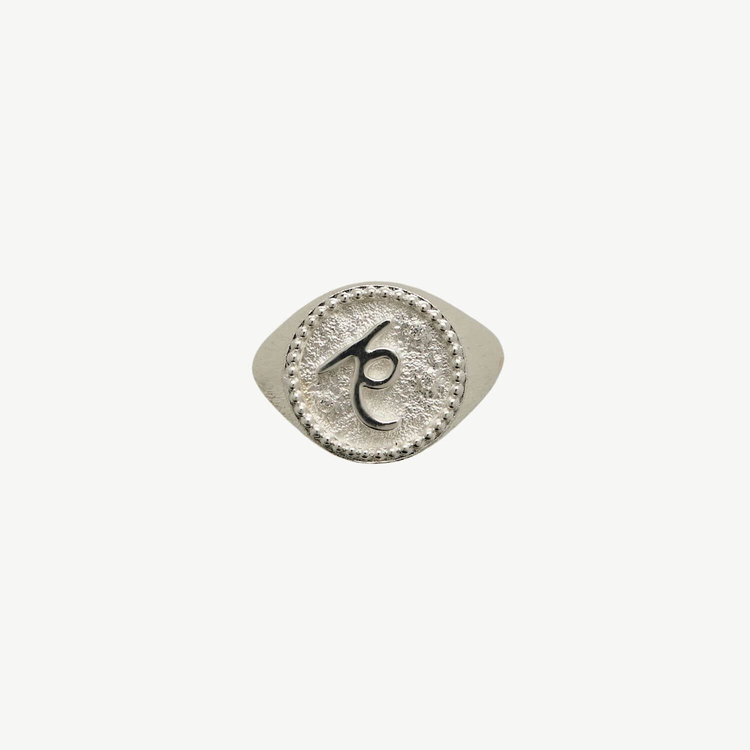 Rebel Silver Signet Ring