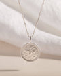 "Thrive" Shorthand Silver Coin Necklace
