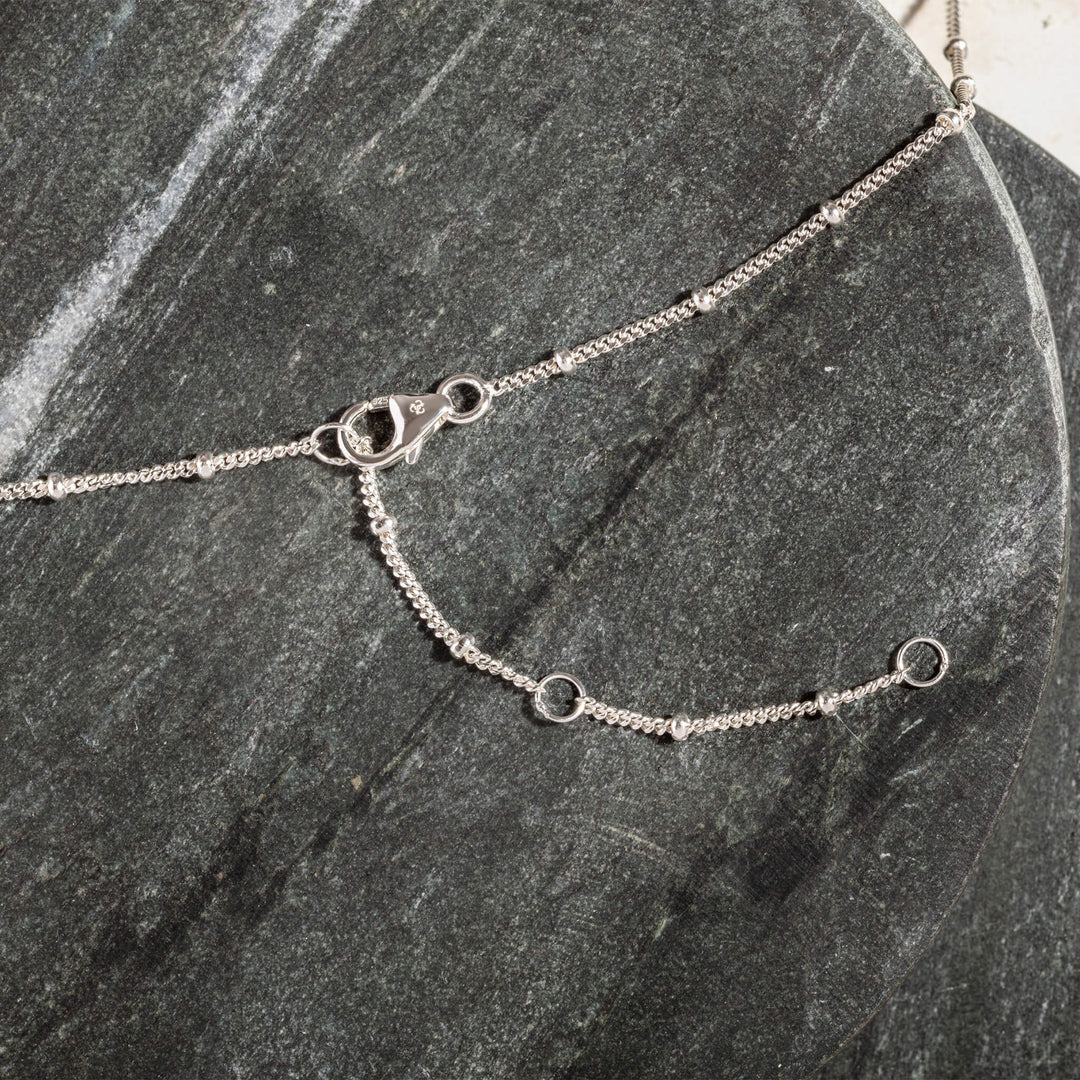 Recycled Silver Satellite Chain Adjuster