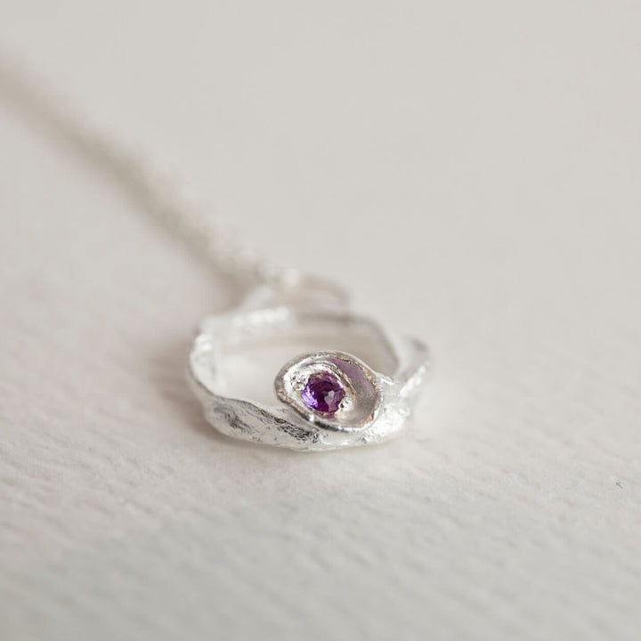 silver-amethyst-brirthstone-large-branch-eternity-necklace-claire-hill-designs-close-up