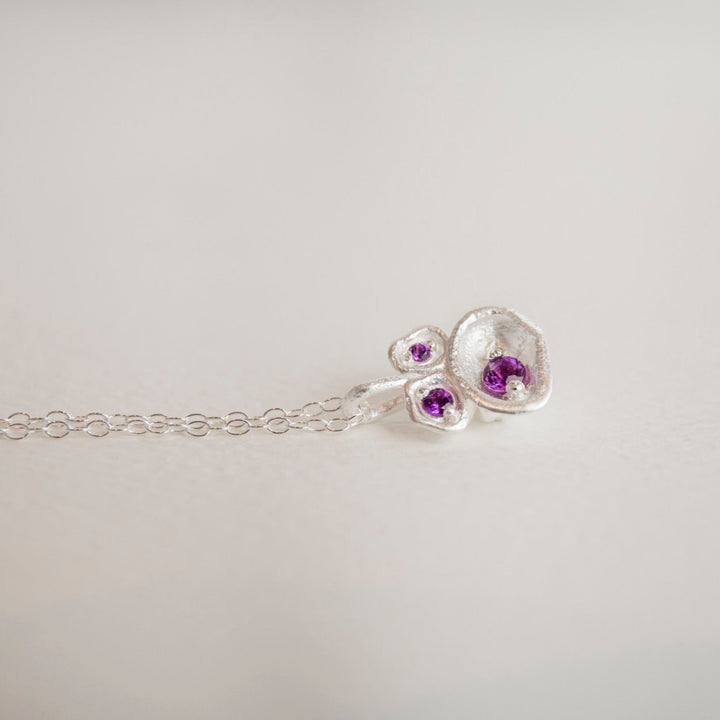 silver-and-amethyst-lichen-drop-birthstone-necklace-claire-hill-designs-close-up