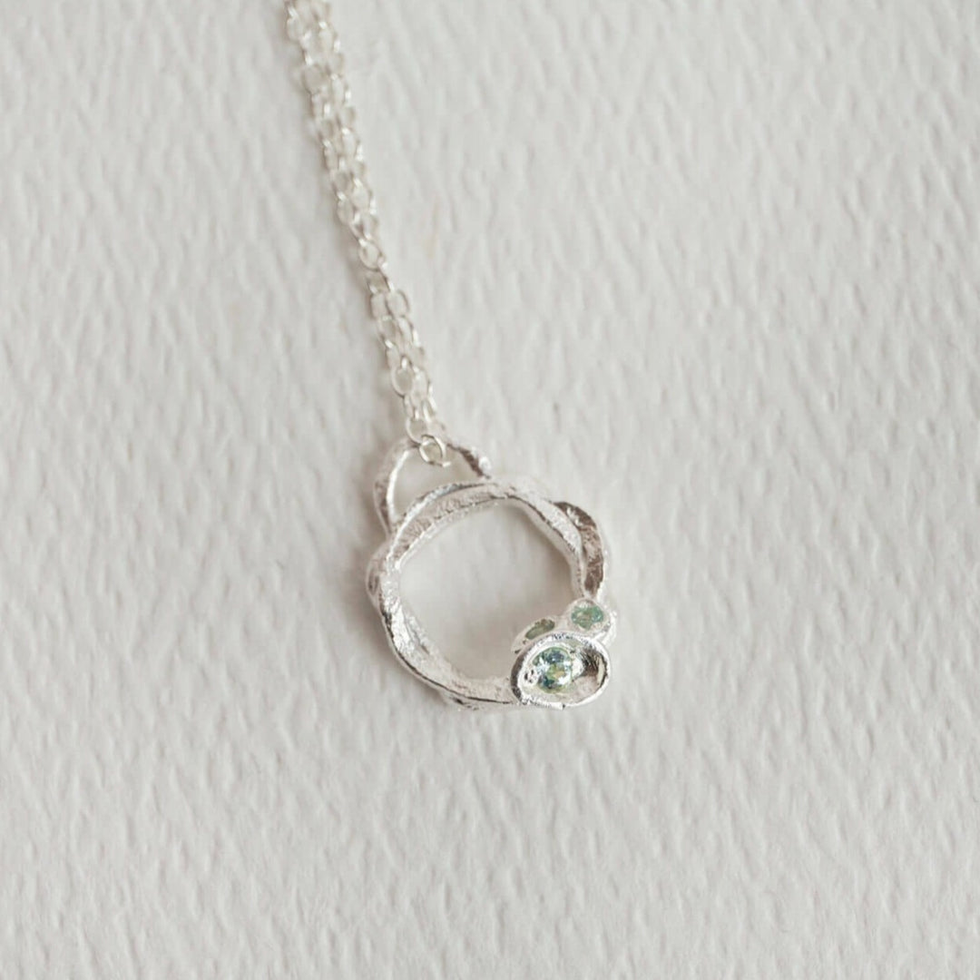 silver-aquamarine-gemstone-birthstone-small-branch-eternity-necklace-claire-hill-designs