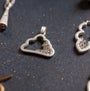 Sparkly Silver Cloud Charm Pendant -  Claire Hill Designs