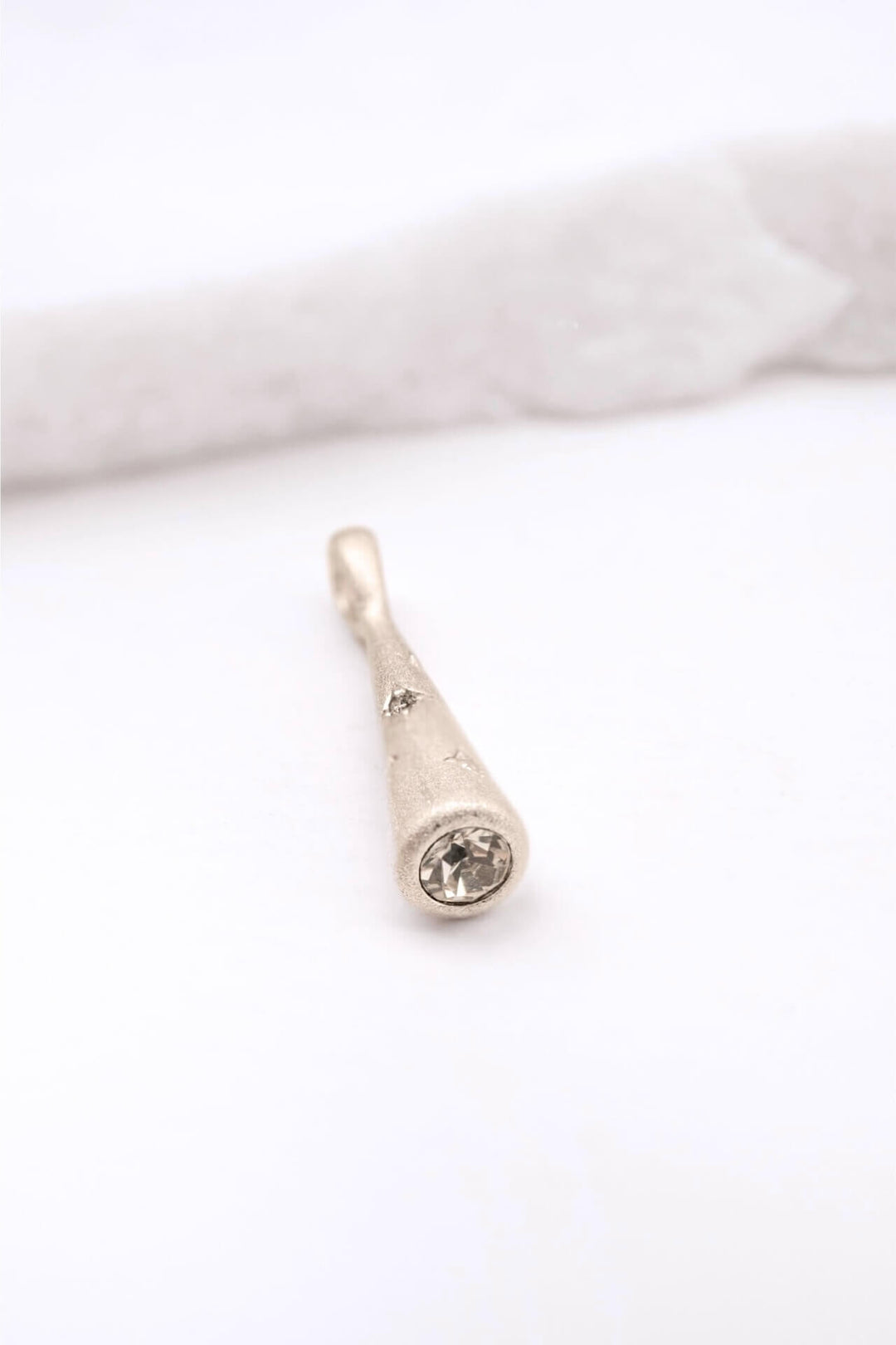 Sparkly Comet Silver Charm Pendant