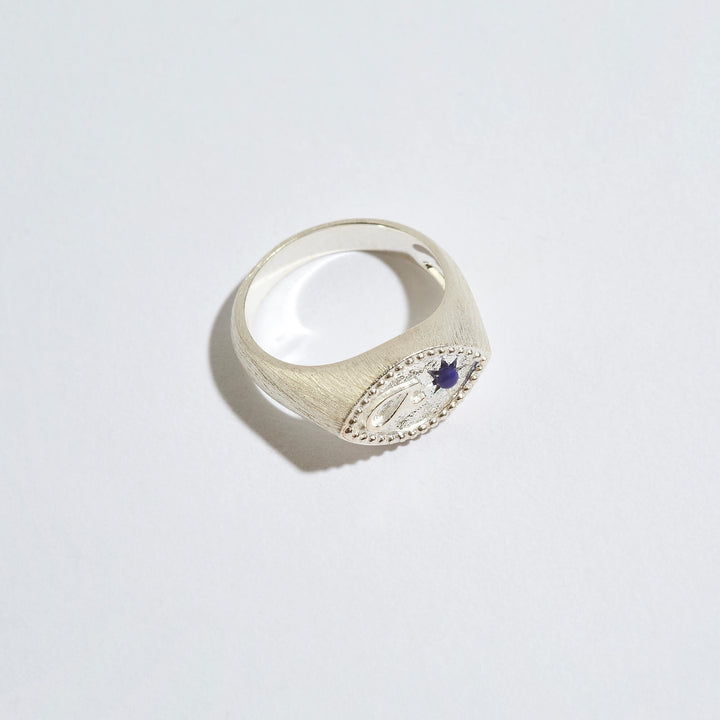 Fuck Silver Shorthand Signet Ring