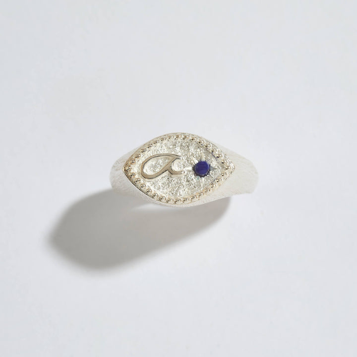 Fuck Silver Shorthand Signet Ring
