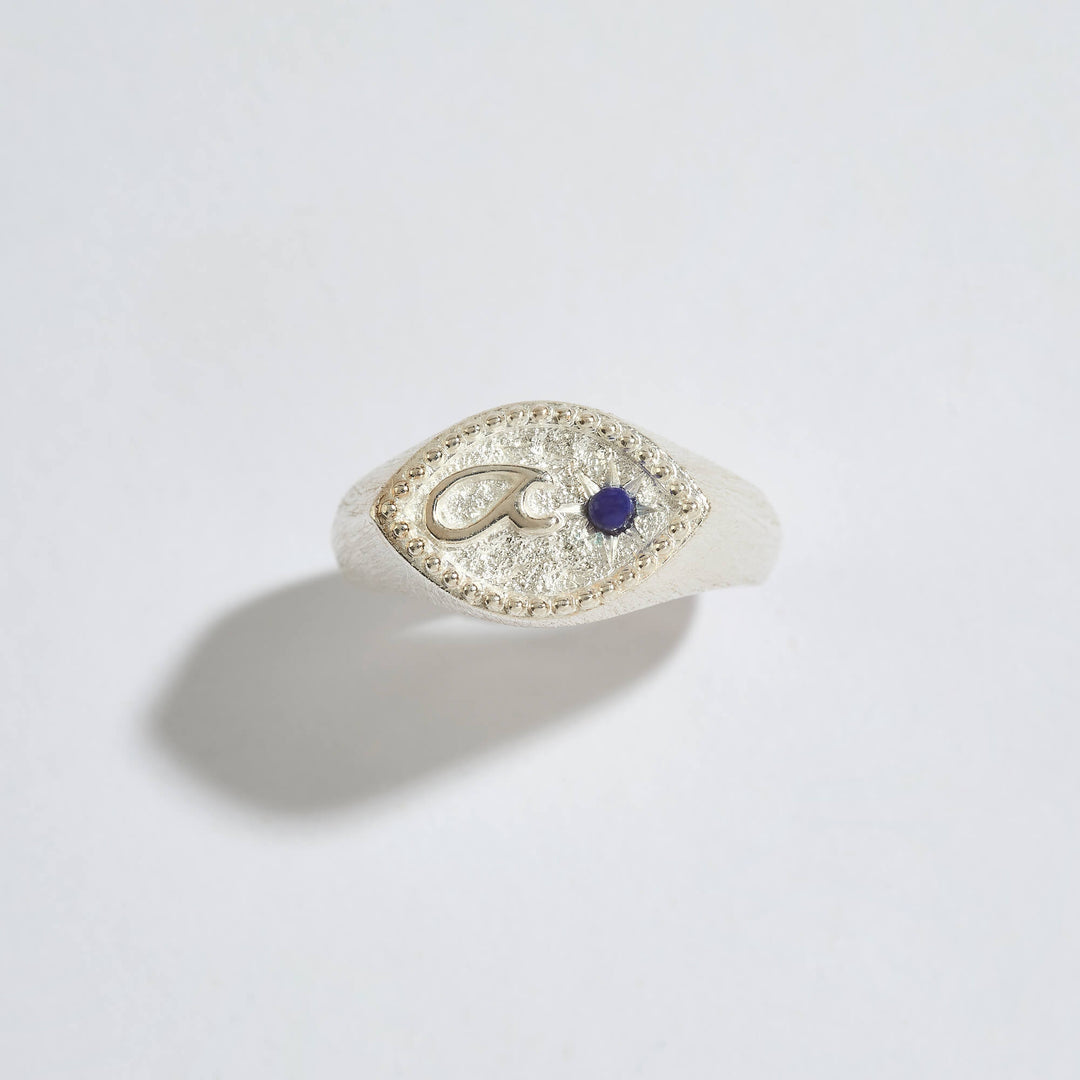Fuck Silver Shorthand Signet Ring