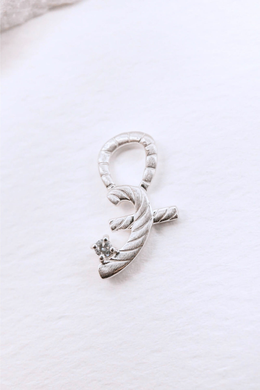 Great Silver Shorthand Charm Pendant