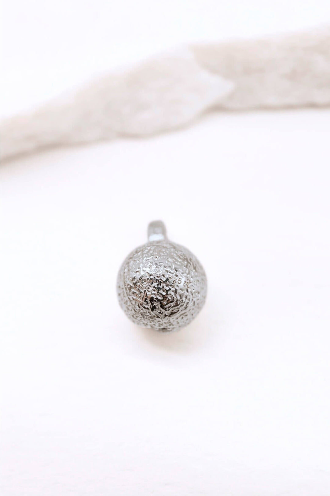 Silver Moon Charm Pendant