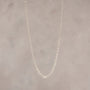 silver rolo belcher chain necklace