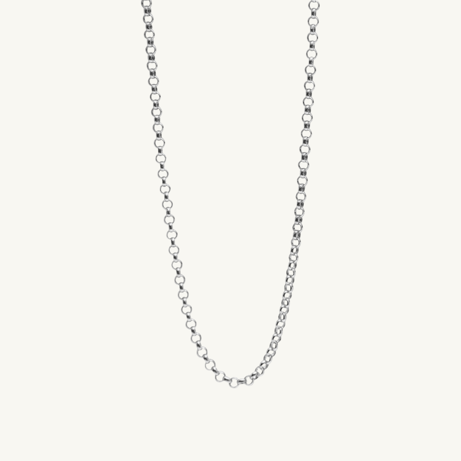 Belcher Silver Chain Necklace
