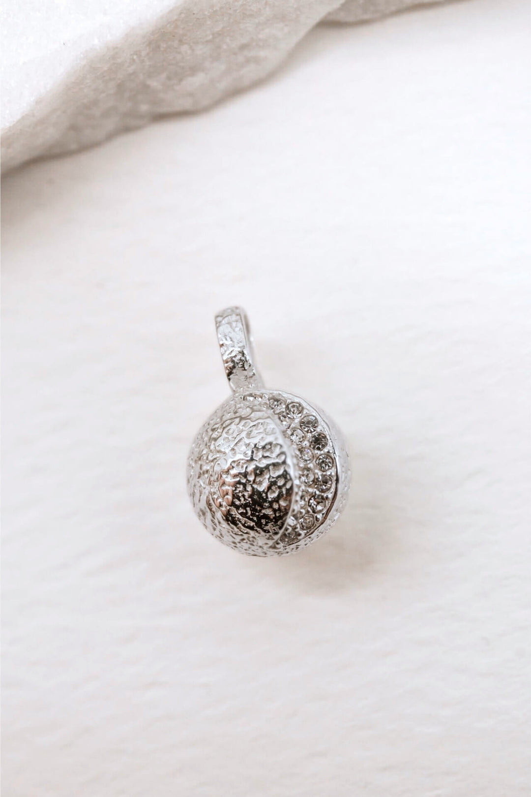Silver Moon Charm Pendant