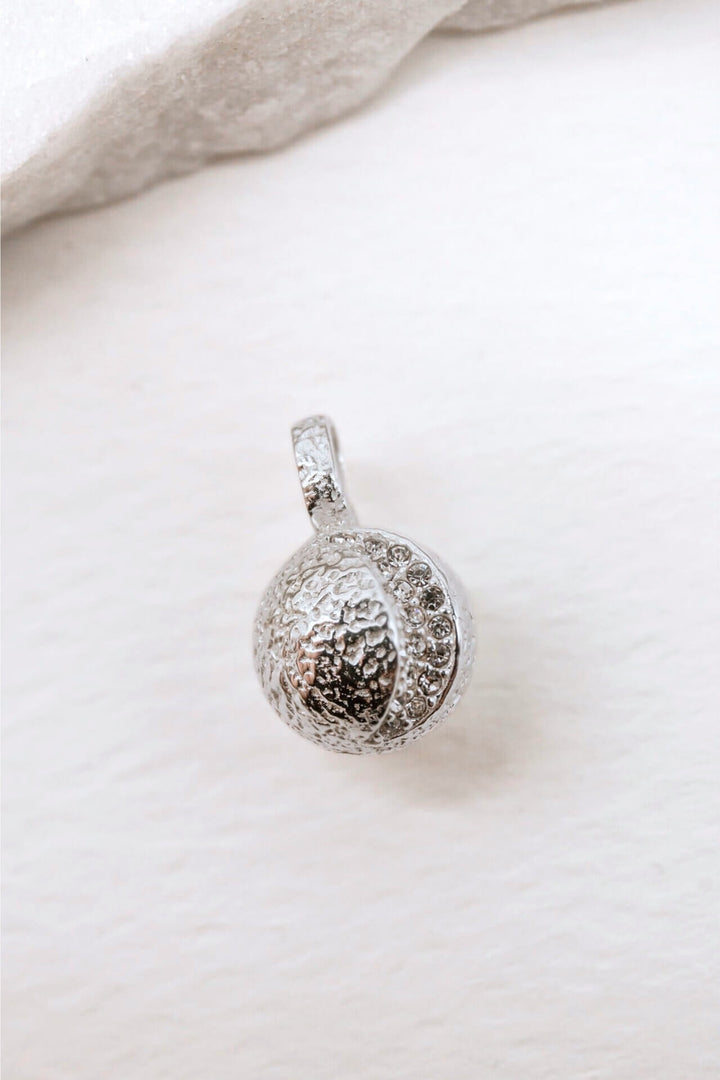 Silver Moon Charm Pendant