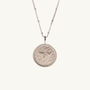 "Thrive" Silver Coin Necklace