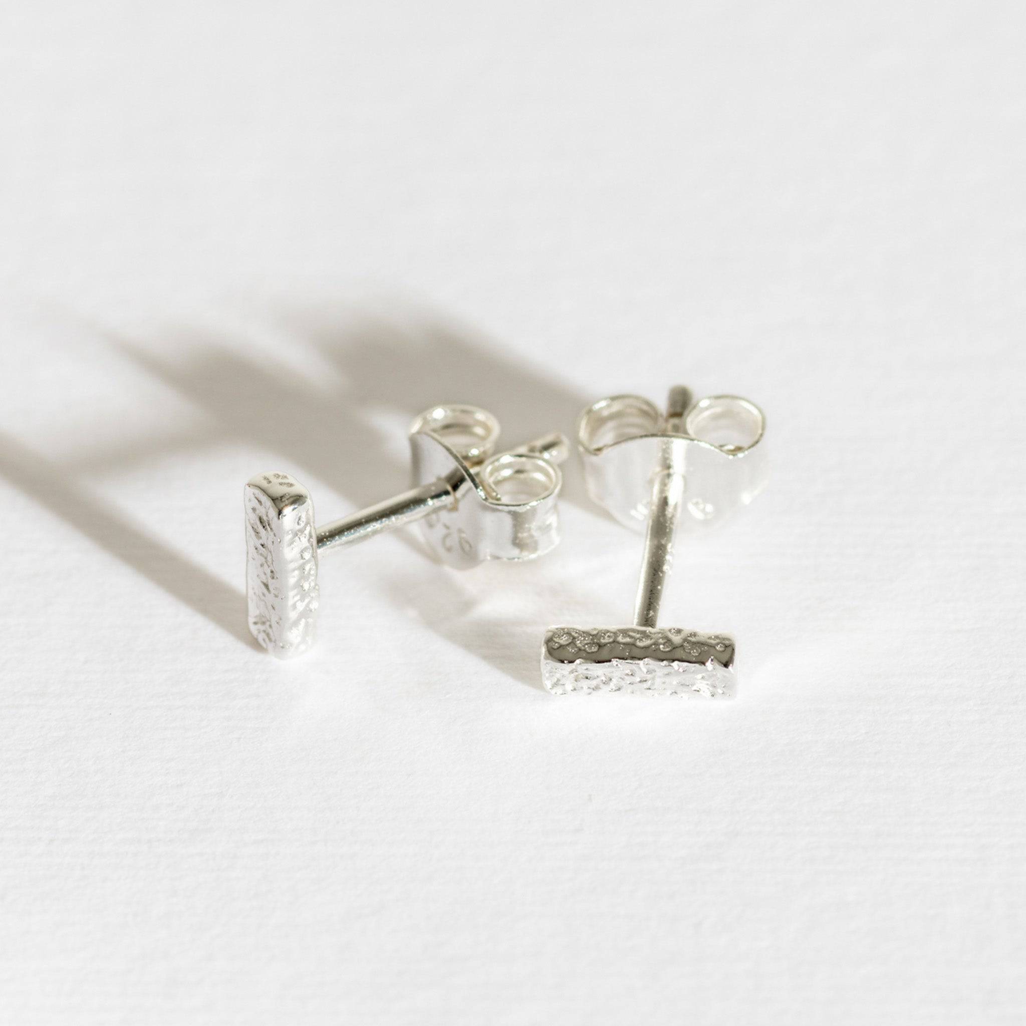 Mini Bar Stud Earrings – Upsera Jewelry
